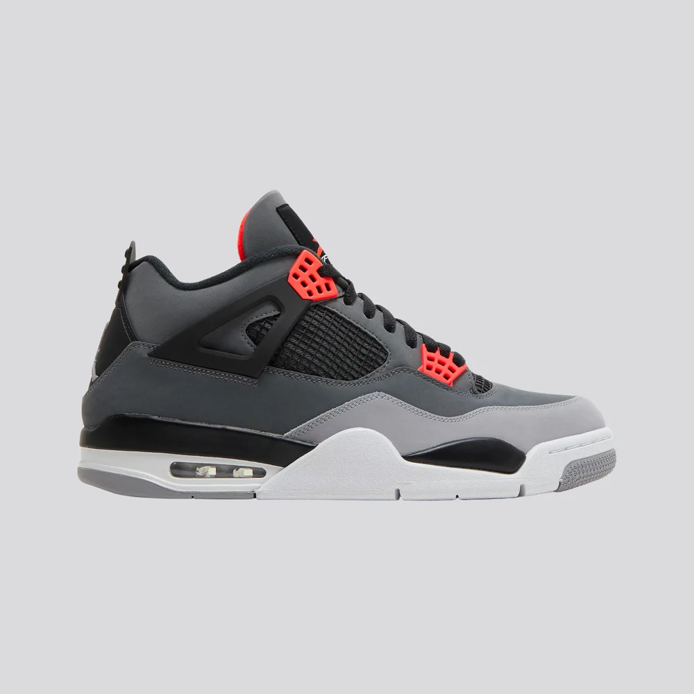 Air Jordan Retro Infrared sneaker with dark grey - Image 2