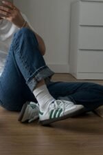 Adidas Samba OG White Mint Green Classic Sneakers Unisex