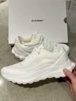 ALO Runner Off-White Performance Sneakers – Premium Cushioned Running Shoes
