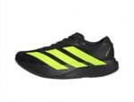 Adidas Adizero EVO SL Running Shoes – Black with Neon Yellow Stripes