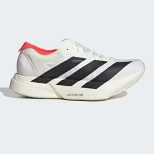 Adidas Adizero Grey & Black Running Shoes with Blue Accent Lightweight Performance Sole – Adidas