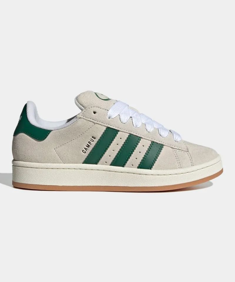 Adidas Campus Beige Green Sneakers