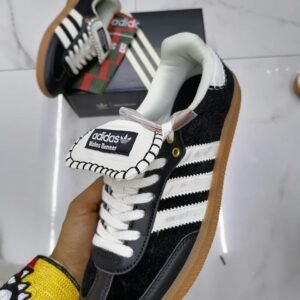 Adidas x Wales Bonner Black & White Sneakers – Limited Edition Gum Sole Shoes