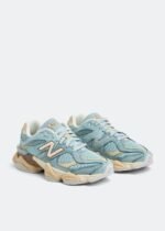Aqua Blue & Off-White Statement Sneakers – New Balance 9060