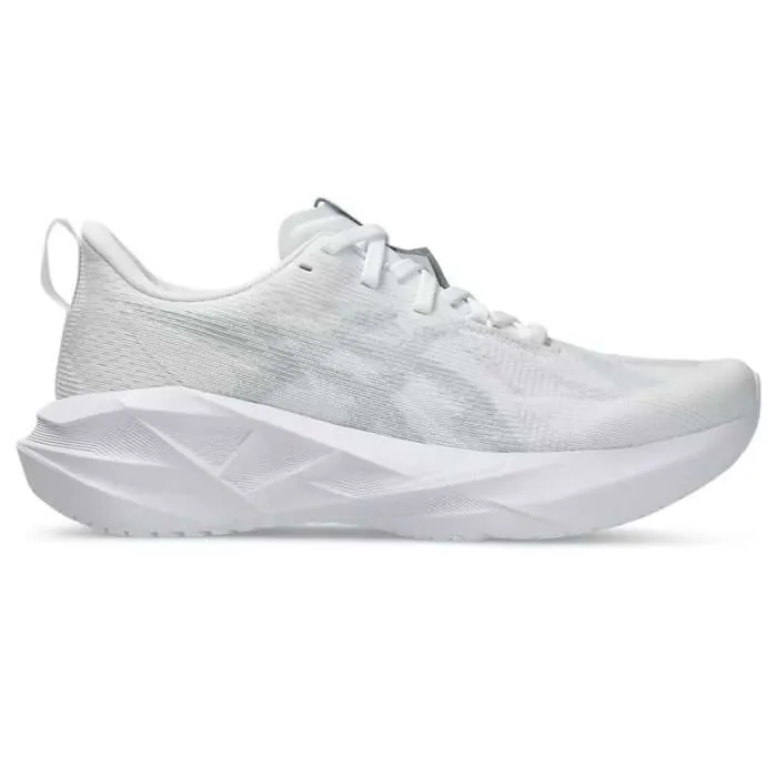 Asics Novablast 5 White & Piedmont Grey