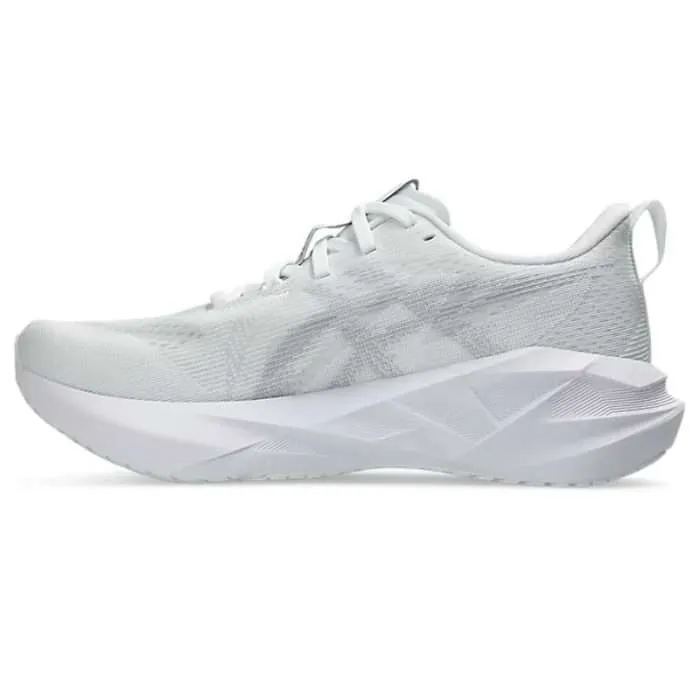 Asics Novablast 5 White & Piedmont Grey - Image 4