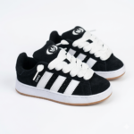 Adidas Campus Black & White stripes