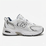 New Balance 530 Unisex White & amp Silver Retro Shoes