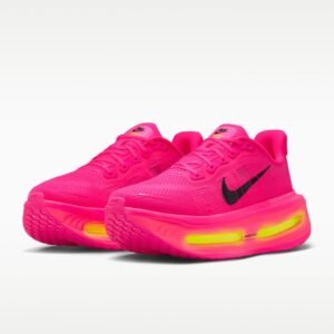 Hot Pink & Neon Yellow Air Cushion Running Shoes – Vomero Premium