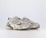 Light Grey & Cream Futuristic Sole Sneakers – New Balance 9060