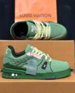 Louis Vuitton LV Trainer White Navy Sneakers - Luxury Collection