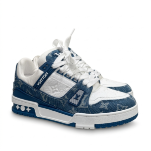 Louis Vuitton White Navy Shoes