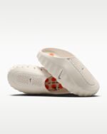 Mind 001 Slide Off White Comfort Slides with Orange Cushioning Lightweight Casual Wear