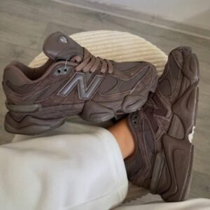 New Balance 9060 Brown Suede Sneakers – Premium Casual Streetwear Shoes