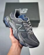 New Balance 9060 Charcoal Grey Suede – Shadow Tone Edition