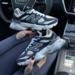 New Balance 9060 Dark Blue And Grey shoes
