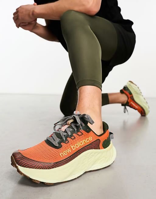 New Balance Fresh Foam X More Trail v3 Cayenne Kombu