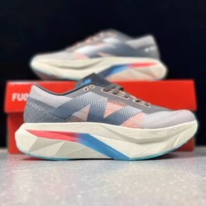 New Balance Grey & Sky Blue Lightweight Running Sneakers