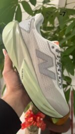 New Balance Rebel Off White Grey Running Sneakers