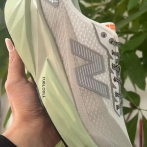 New Balance Rebel Off White Grey Running Sneakers