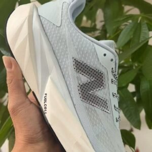 New Balance Rebel White Grey Running Sneakers