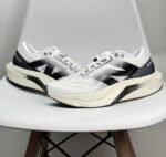 New Balance White & Black Mesh Training Sneakers