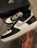 Air Force 1 Black & White Low Sneakers – Classic Contrast Edition