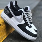 Air Force 1 Black & White Sneakers – Iconic Everyday Wear