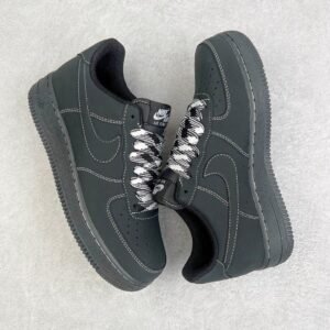 Air Force 1 Low Dark Green Suede with Matching Laces