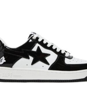 Air Force 1 Marvel Black & White Star Edition Sneakers – Classic Low-Top Sneakers