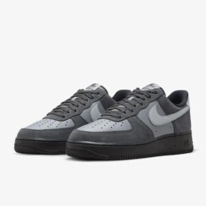 Air Force 1 Sneakers – Black & Grey