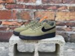 Air Force 1 Sneakers – Olive Green & Black