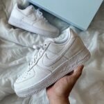 Air Force 1 Triple White Sneakers – Premium All-White Low-Top Shoes