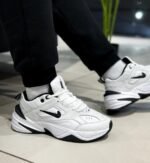 MK-2 Tekno White Black Detail Sneakers