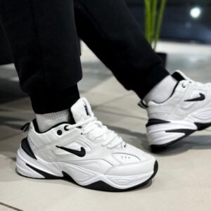 MK-2 Tekno White Black Detail Sneakers