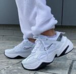 MK-2 Tekno White Silver Sneakers
