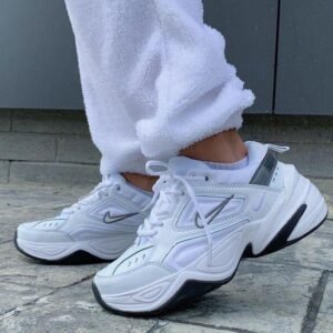 MK-2 Tekno White Silver Sneakers