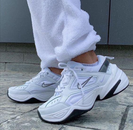 MK-2 Tekno White Silver Sneakers