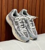 P-6000 - White Gray Casual Sneakers