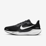 Pegasus 41 Black with White Swoosh – Lightweight Running Sneakers