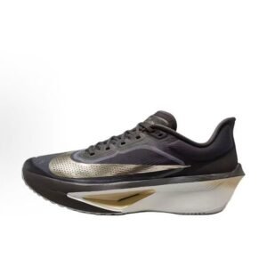 Zoom Fly 6 Black with Metallic Gold Running Shoes – Premium Speed Training Sneakers