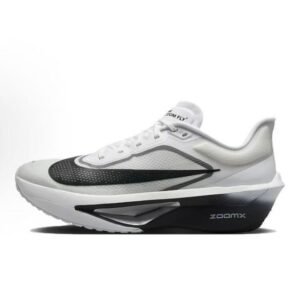 Zoom Fly 6 White & Black Running Shoes – Lightweight Performance Road Runners
