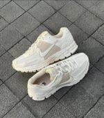 Zoom Vomero 5 Cream Running Sneakers – Premium Cushioned Athletic Shoes