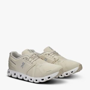 On Cloud 6 Cream Beige Running Shoes Neutral Tone with CloudTec Comfort