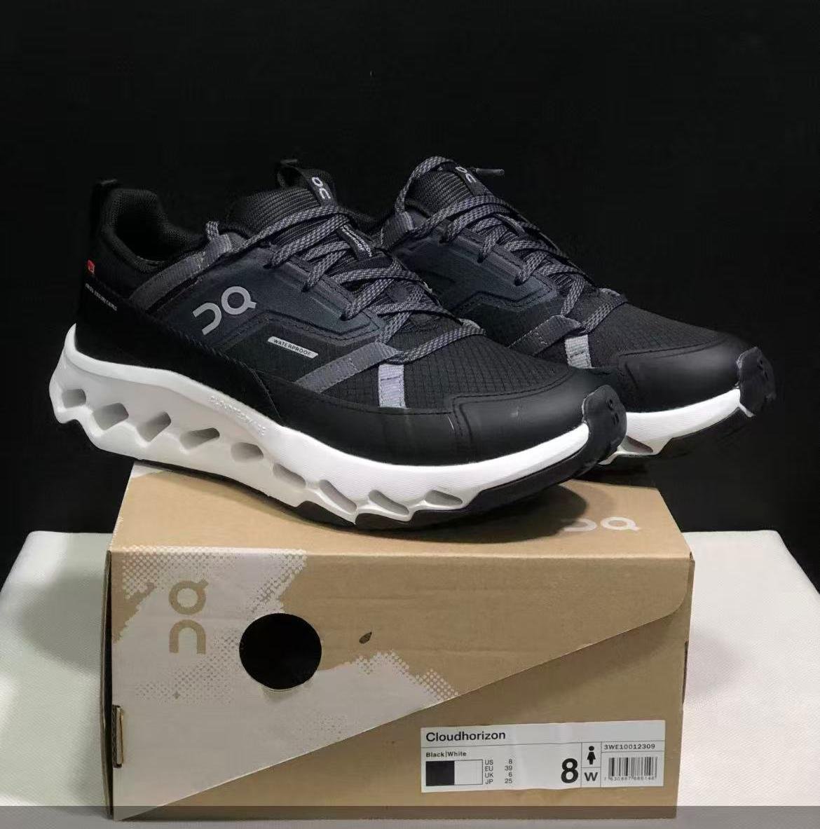 On Cloud Horizon Sneakers Black & Grey