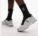 On Cloud Running Shoes – White & Black
