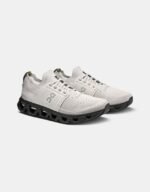 On Cloudswift Light Grey Running Shoes Cushioned Comfort with CloudTec Sole