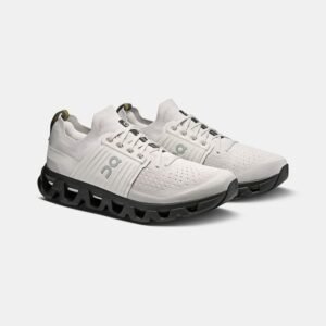 On Cloudswift Light Grey Running Shoes Cushioned Comfort with CloudTec Sole
