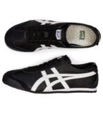 Onitsuka Tiger Mexico 66 Black Sneakers with White Stripes Classic Low Top – Onitsuka Tiger