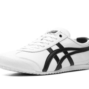 Onitsuka Tiger Mexico 66 White Sneakers with Black Stripes Classic Minimal Design – Onitsuka Tiger